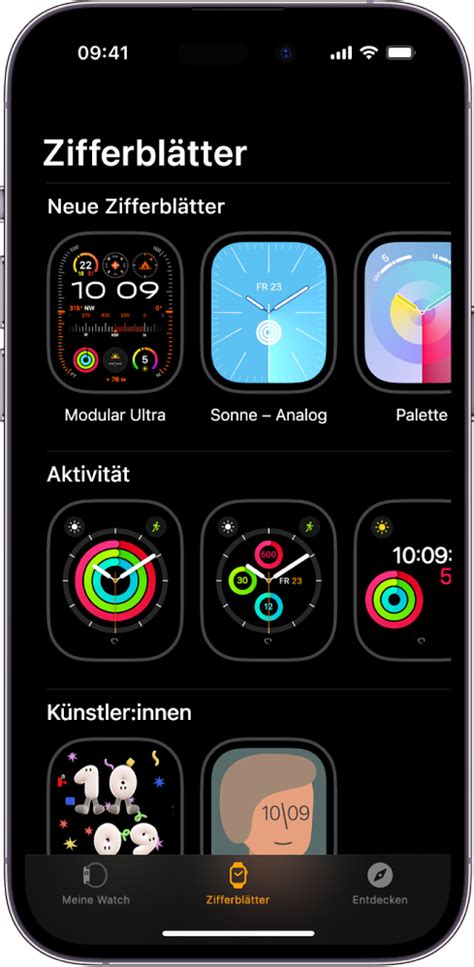 apple watch zifferblätter beste app